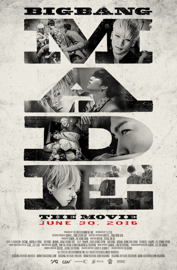 BIGBANG MADE: The Movie cover