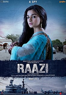 Raazi (2018) cover