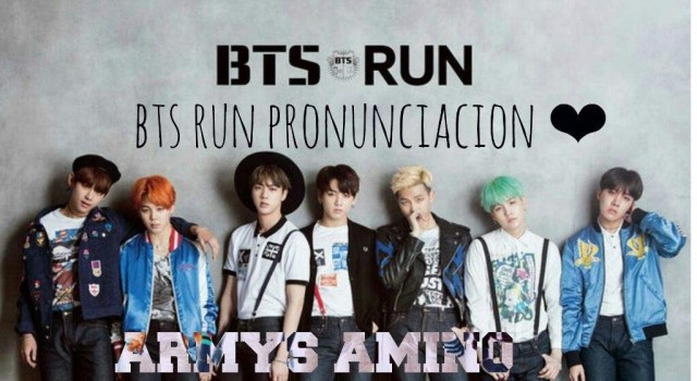 Run BTS cover